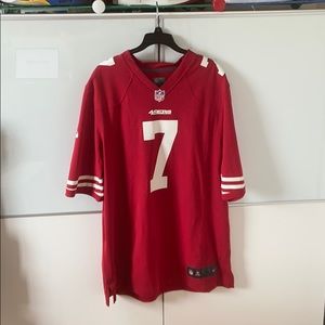 49ers Jersey Colin Kaepernick Nike Mens Size L